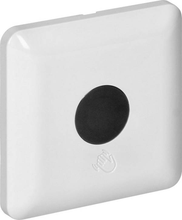Bewegingssensor - IP20 - Bewegingsmelder inbouw voor binnen - Draadloze schakelaar detectiehoek van 0,05-0,06m - Wit