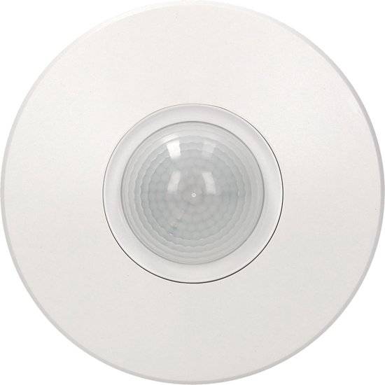 Bewegingssensor binnen voor lamp - Bewegingsmelder plafond tot 20 m- Motion sensor 360° - Doorgangsmelder 2000 Lux - Wit-3