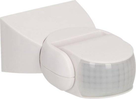 PIR Bewegingsmelder - 180 ° Detectie - IP65 - Wit-1