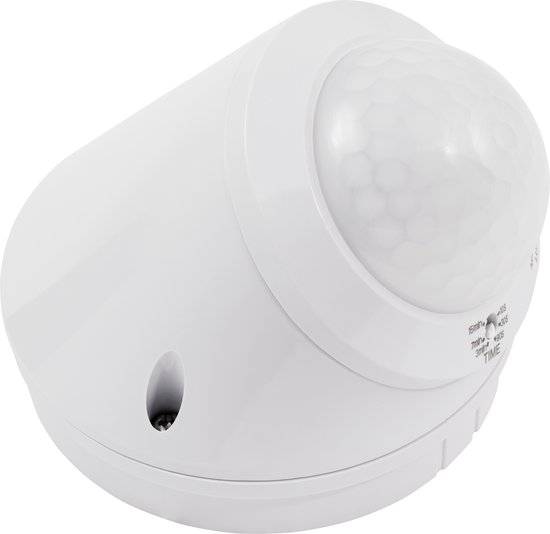 IR Bewegingssensor ''LX-2736'' - Bewegingsmelder 360° - Bewegingsdetector max. 800W - wit - LED geschikt - IP65-1