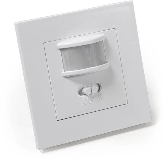 Inbouw IR bewegingsmelder ''LX-23'' - Bewegingssensor 160° - Bewegingsdetector 500W - LED geschikt - wit-1