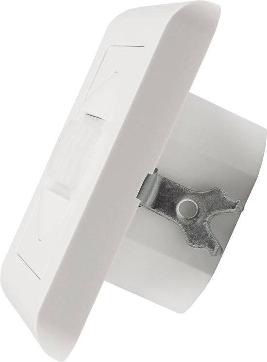 Bewegingsmelder inbouw met detectiehoek 160° - voor binnen IP20 - Bewegingsdetector met 2-draads aansluiting - Wit-1