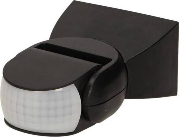 PIR Bewegingsmelder - 180 ° Detectie - IP65 - Zwart