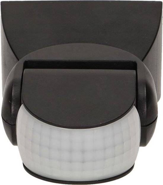PIR Bewegingsmelder - 180 ° Detectie - IP65 - Zwart-3
