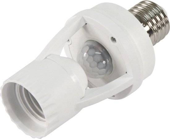 MC-shine "LX-451B" bewegingsmelder met E27 fitting-0