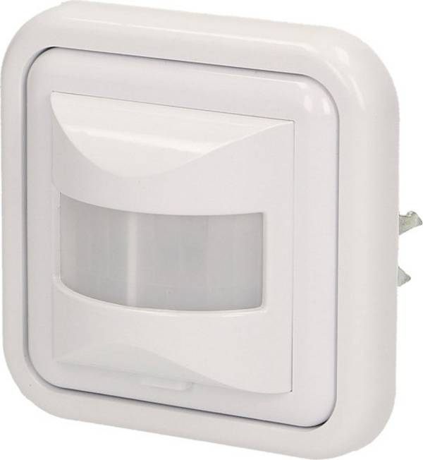 PIR Bewegingsmelder- inbouw IP20 - voor binnen met detectiehoek 160° - Bewegingsdetector met 3-draads aansluiting - Wit