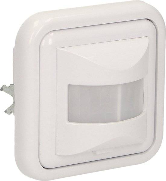 PIR Bewegingsmelder- inbouw IP20 - voor binnen met detectiehoek 160° - Bewegingsdetector met 3-draads aansluiting - Wit-2