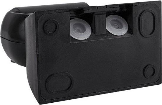 Bewegingssensor opbouw - Pir bewegingsmelder - IP 65 - Voor binnen en buiten - Zwart-3