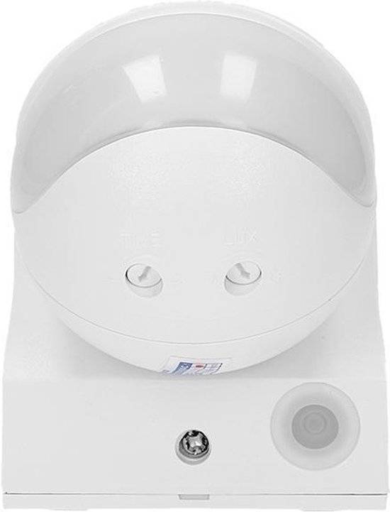 PIR Bewegingsmelder - 180 ° Detectie - IP44 - Wit-1