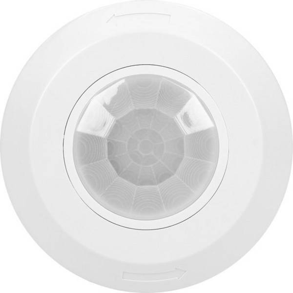 Mini Bewegingssensor - PIR Bewegingsmelder voor binnen IP20 - Bewegingsdetector 360° - Wit