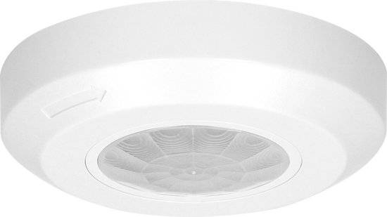 Mini Bewegingssensor - PIR Bewegingsmelder voor binnen IP20 - Bewegingsdetector 360° - Wit-1