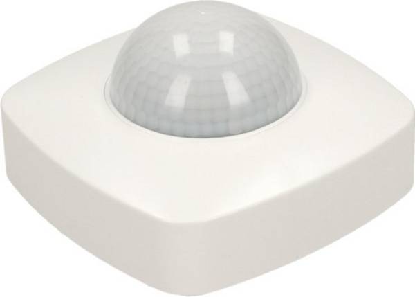 PIR Bewegingsmelder - 360° Detectie - IP65 - Wit