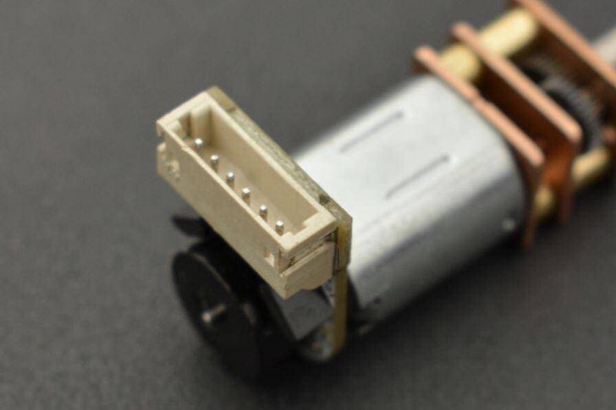 DFROBOT DF-FIT0481 Motor: DC; met encoder,met tandwielkast; 6VDC; 170mA; 300omw./min - 1 stuk-1