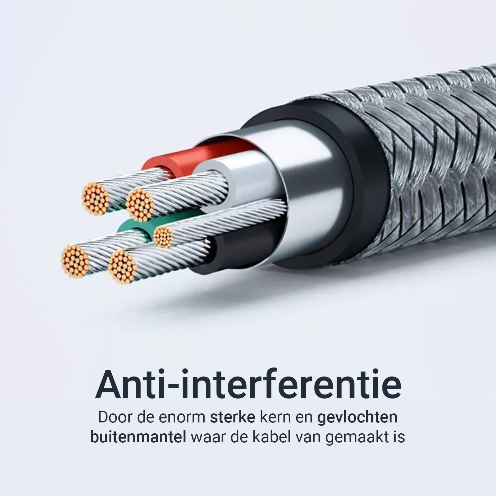 Qost - USB-C naar Printerkabel - USB-B naar USB-C - 1 meter - Spacegrey-4