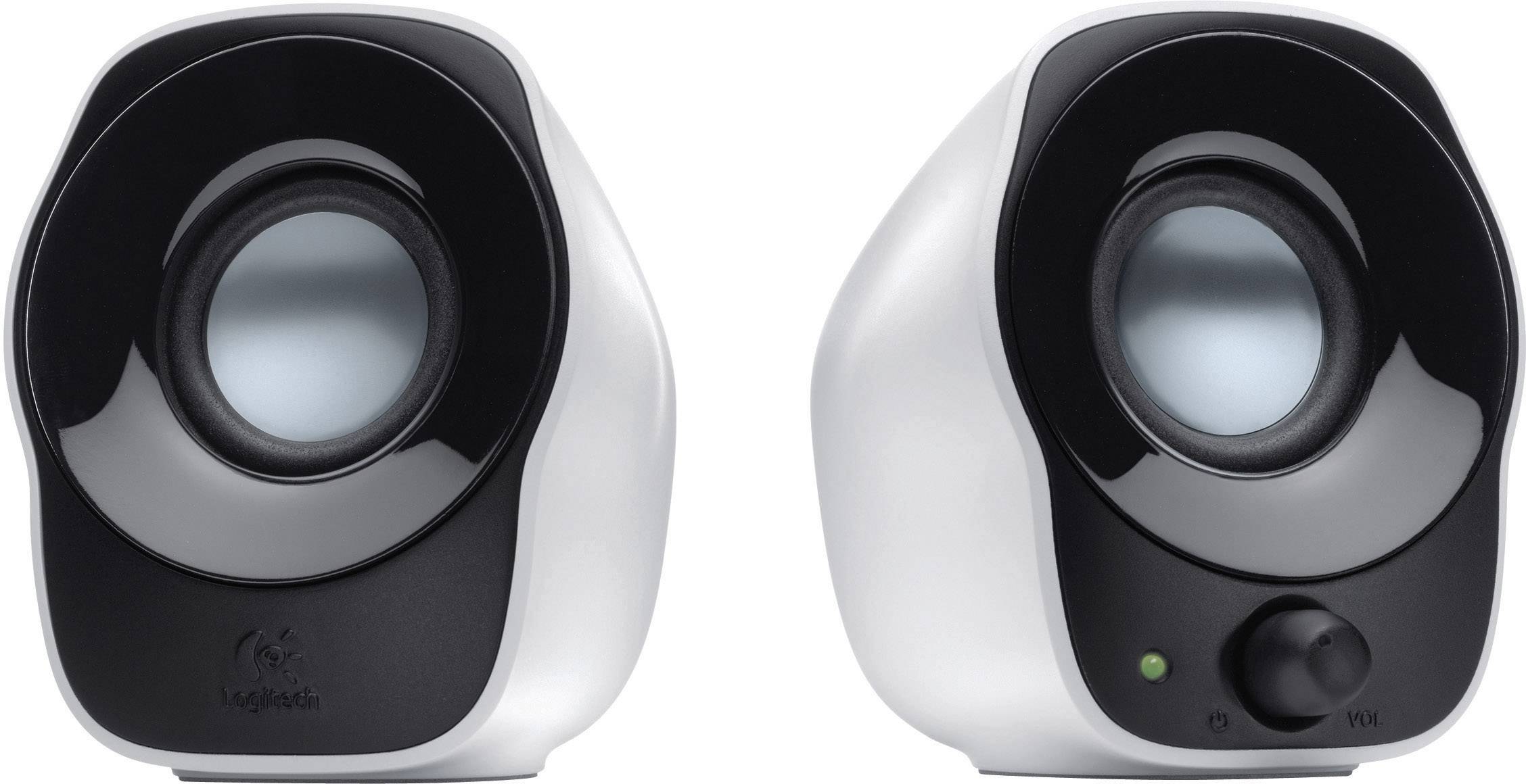 Logitech Z120 2.0 PC-luidsprekers Kabelgebonden 1.2 W Wit, Zwart-2