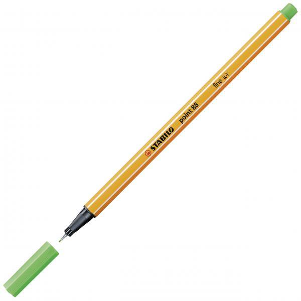 Stabilo Point 88 - Groen - Groen - Oranje - Metaal - 0,4 mm - 1 Stuk (s)-1