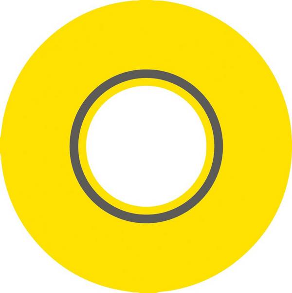 COBA EUROPE COBA-TP070002 Tape: markerend; geel; L: 33m; W: 50mm; zelfklevend; Thk: 0,15mm - 1 stuk