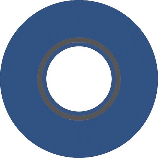 COBA EUROPE COBA-TP020002 Tape: markerend; blauw; L: 33m; W: 50mm; zelfklevend; Thk: 0,15mm - 1 stuk