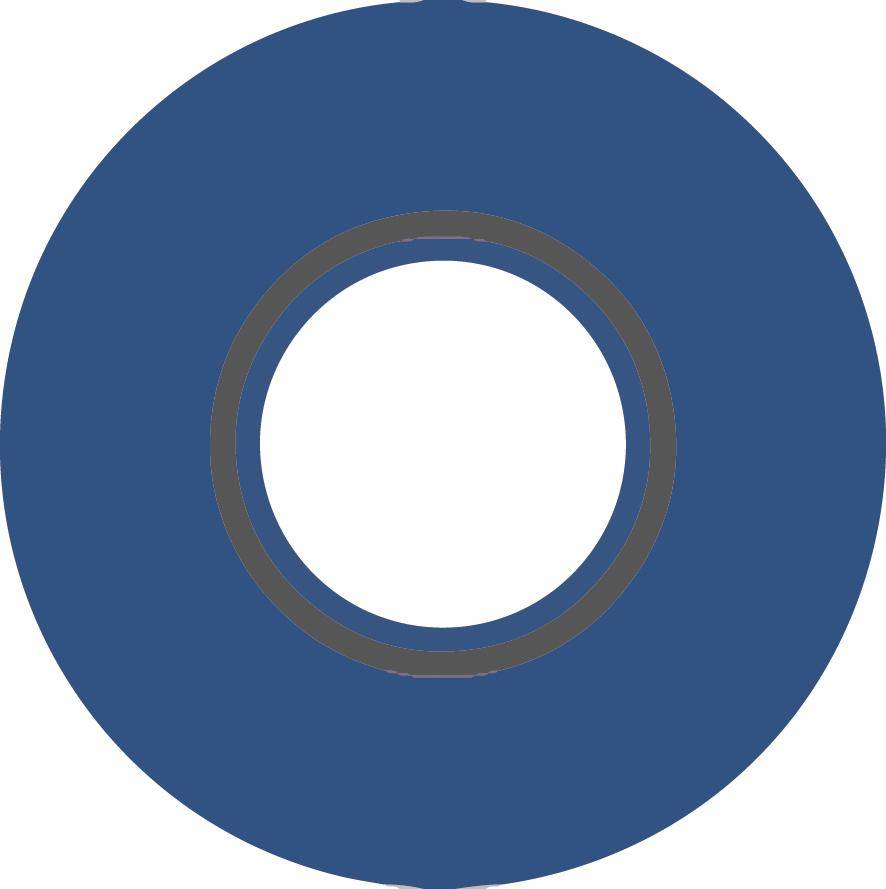 COBA EUROPE COBA-TP020002 Tape: markerend; blauw; L: 33m; W: 50mm; zelfklevend; Thk: 0,15mm - 1 stuk-0