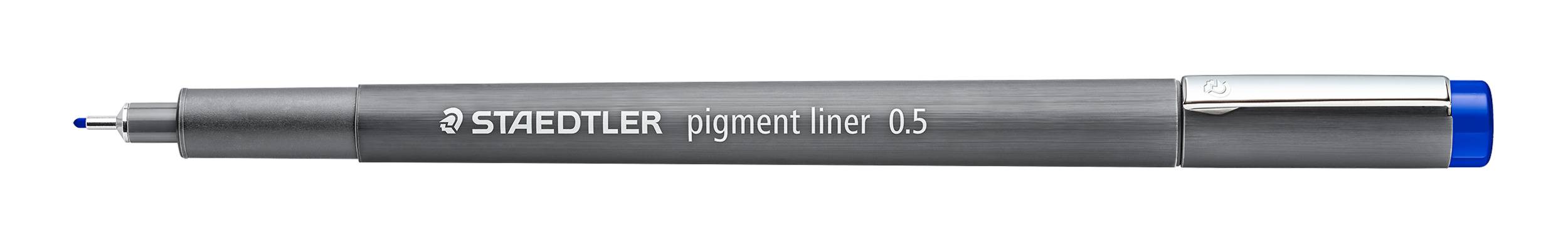 STAEDTLER pigmentliner 0,5 mm blauw-0