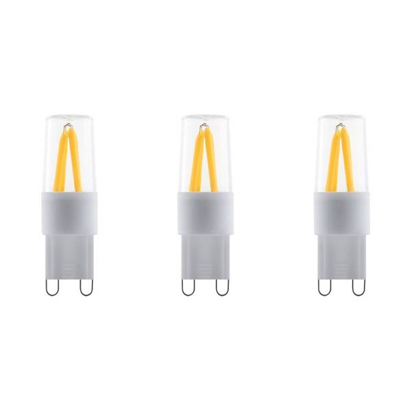SPL G9 LED Lamp 2W Dimbaar - Warm Wit - 160lm - LED Filament T16 Buislamp - 3 Stuks - 2700K - 230 Volt