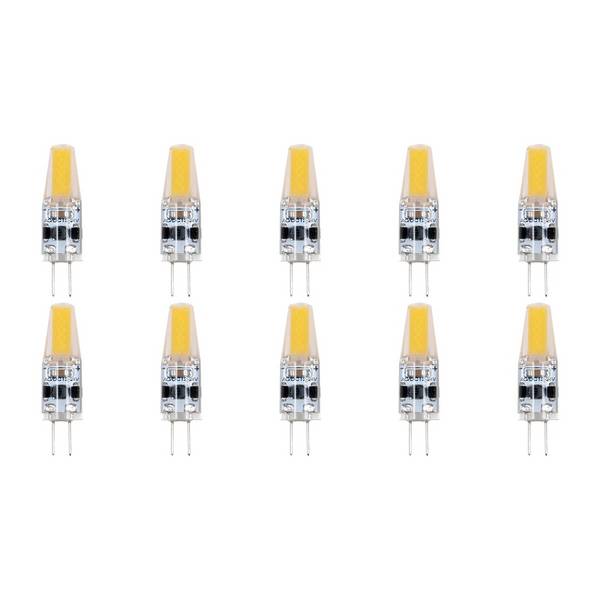 SPL G4 LED Lamp 1.5W Dimbaar - Warm Wit - 160lm - T10 - 10 Stuks