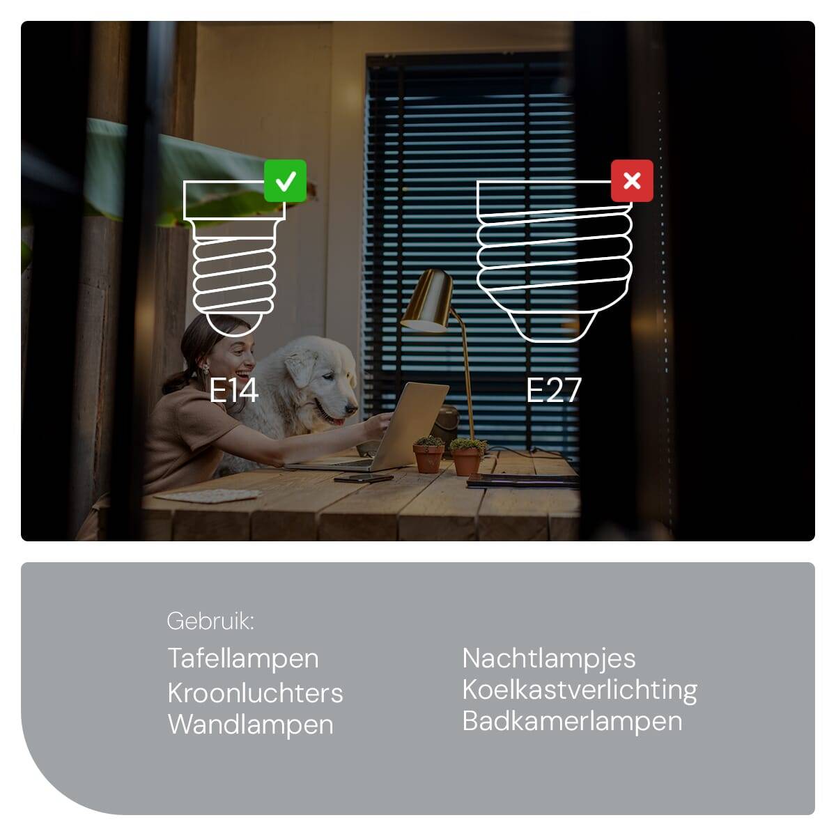 SPL E14 LED Lamp 1.8W Dimbaar - CRI 93 - Melkglas - Extra Warm Wit - 2000K - LED Filament Kaars Vlam C23 - Vervangt 10W-1