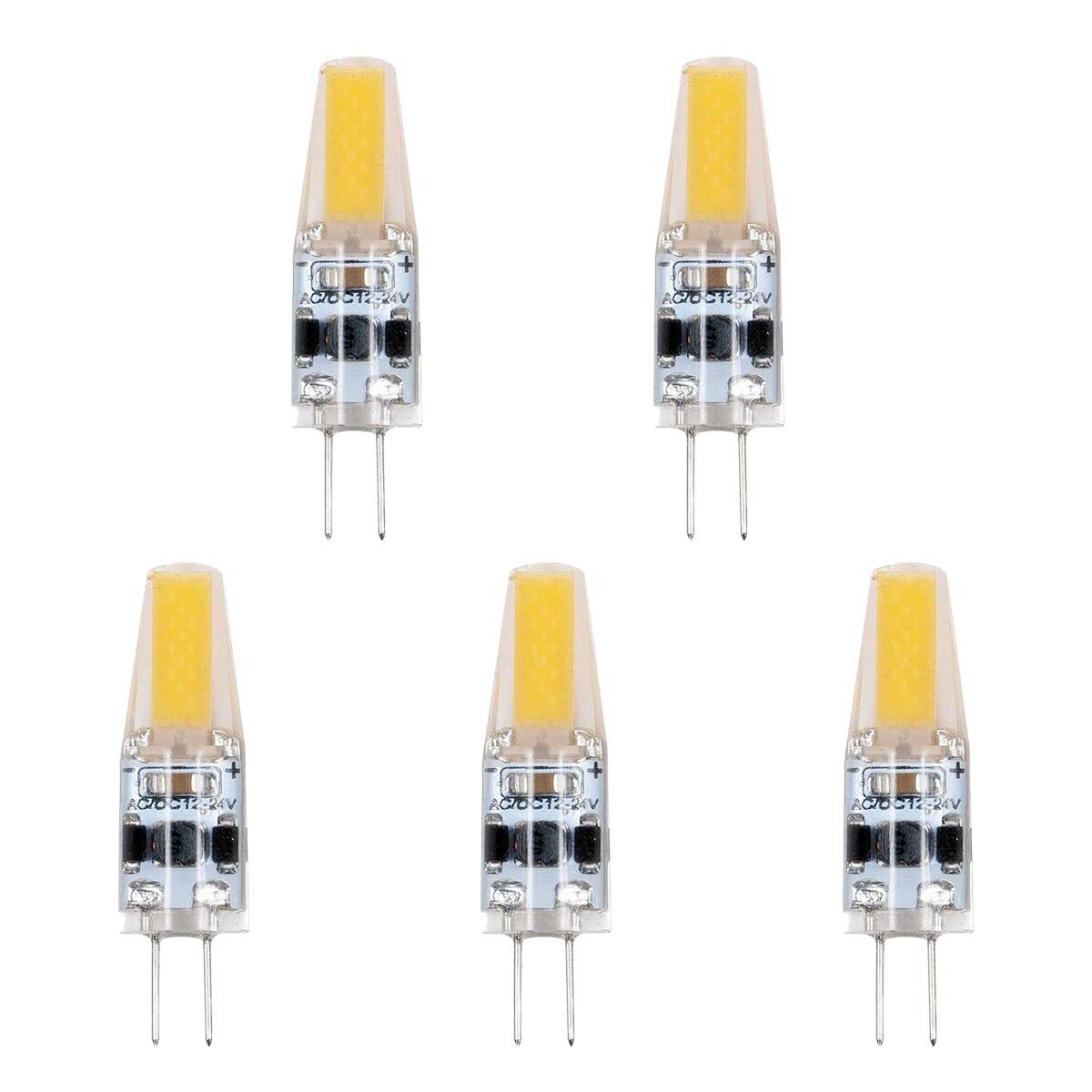 SPL G4 LED Lamp 1.5W Dimbaar - Warm Wit - 160lm - T10 - 5 Stuks-0