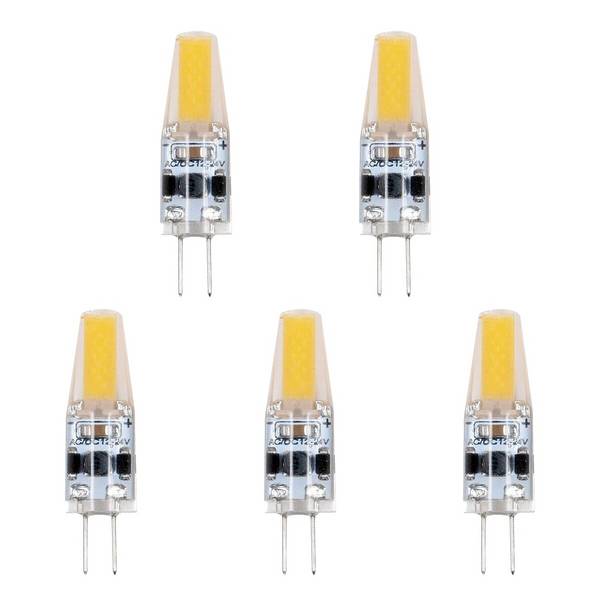 SPL G4 LED Lamp 1.5W Dimbaar - Warm Wit - 160lm - T10 - 5 Stuks