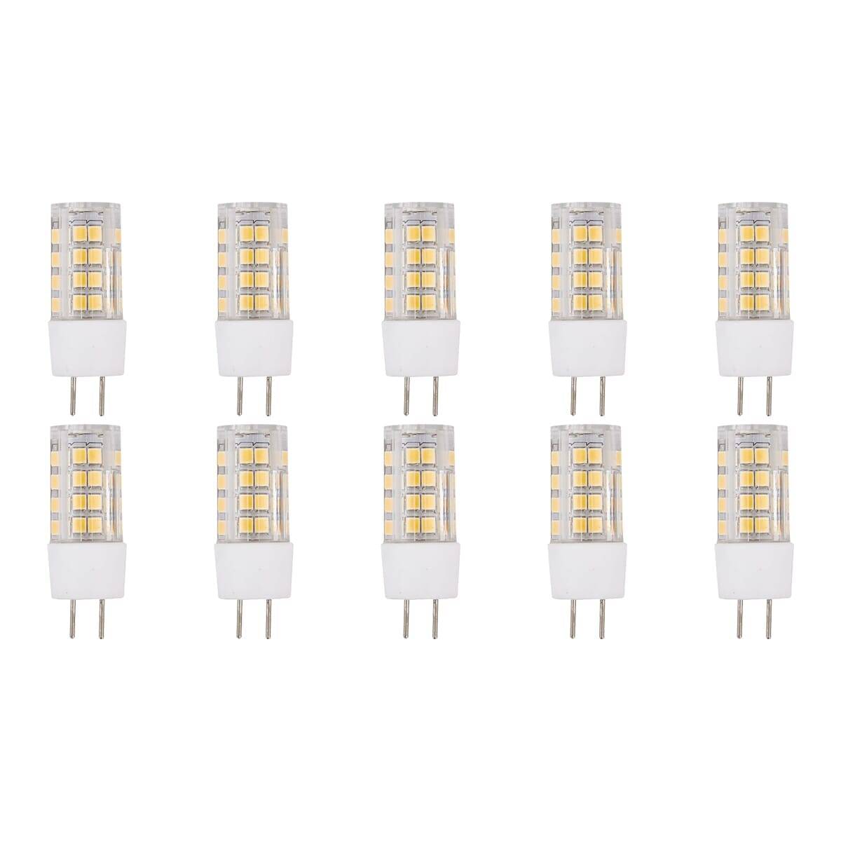SPL GY6.35 LED Lamp 3.5W Dimbaar - Warm Wit - 380lm - LED T17 Buislamp - 10 Stuks-0