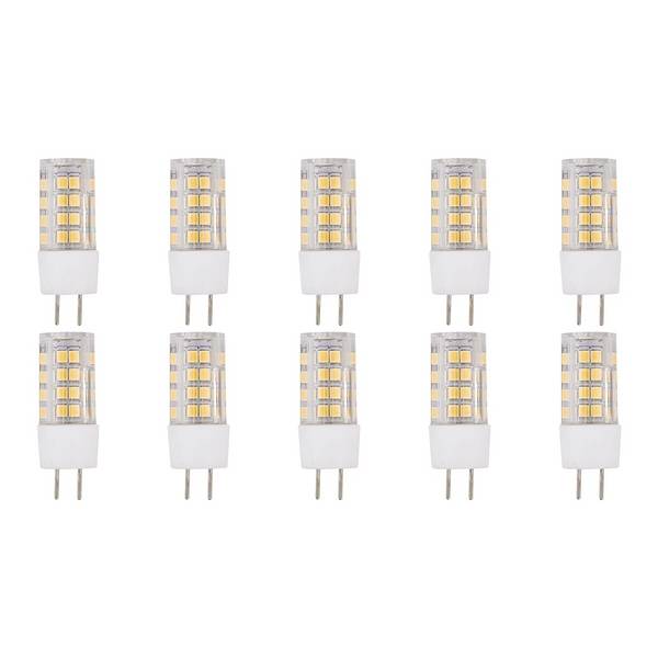 SPL GY6.35 LED Lamp 3.5W Dimbaar - Warm Wit - 380lm - LED T17 Buislamp - 10 Stuks