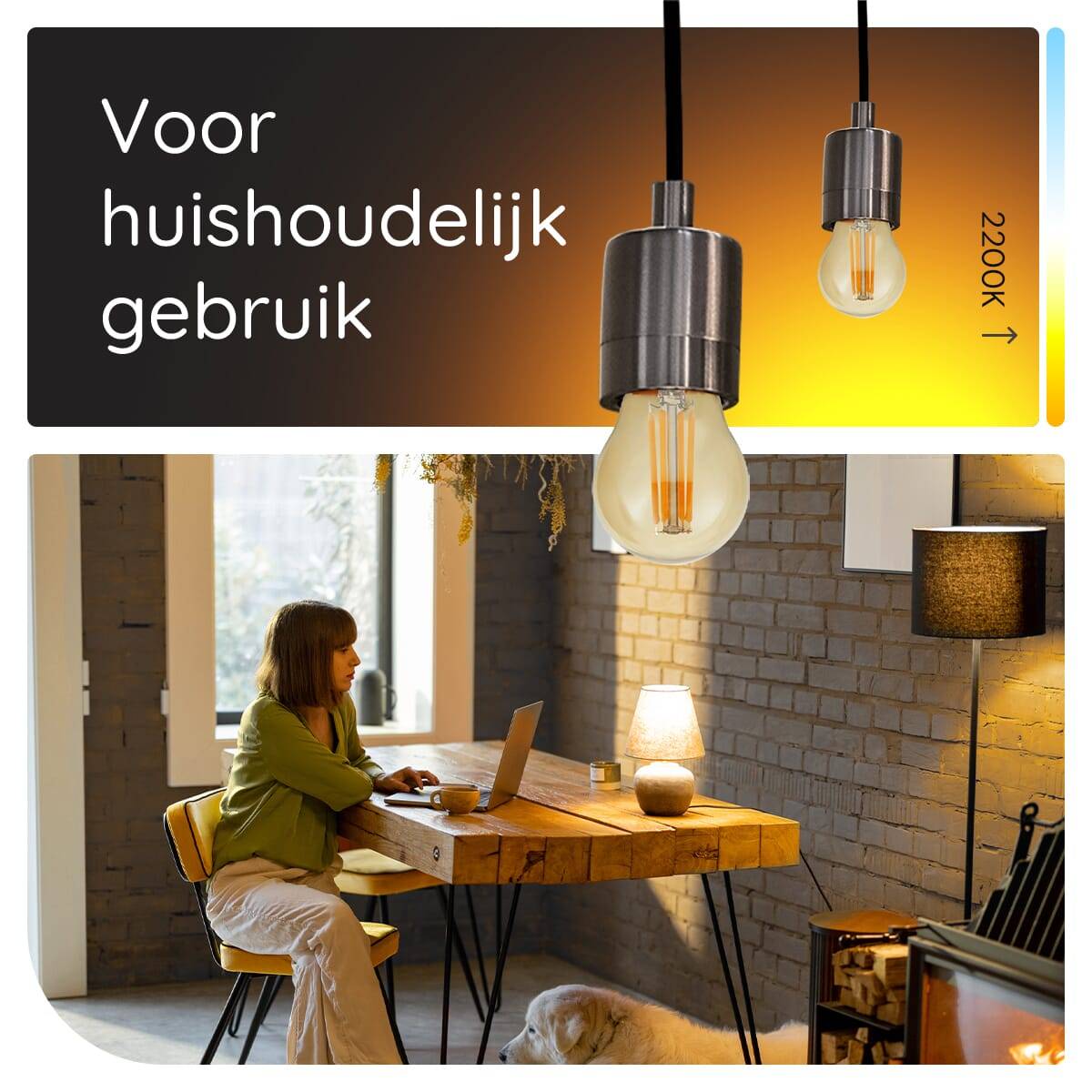 SPL E27 LED Lamp 4W Dimbaar - CRI 90 - Goud - Extra Warm Wit - LED Filament G45 - Amber - Vervangt 26W - 10 Stuks-3
