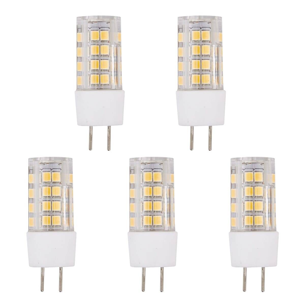 SPL GY6.35 LED Lamp 3.5W Dimbaar - Warm Wit - 380lm - LED T17 Buislamp - 5 Stuks-0