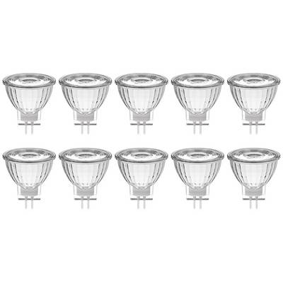 SPL GU4 LED Lamp 4.2W - Warm Wit - 345lm - Led Spot MR11 - Vervangt 40W - 10 Stuks-0