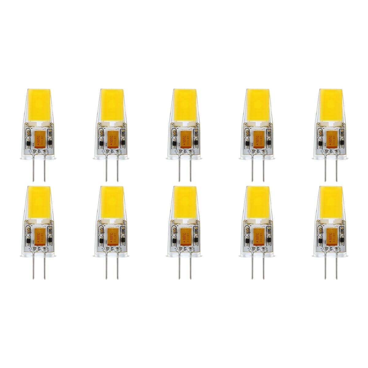 SPL G4 LED Lamp 2W Dimbaar - Warm Wit - 260lm - T12 - 10 Stuks-0