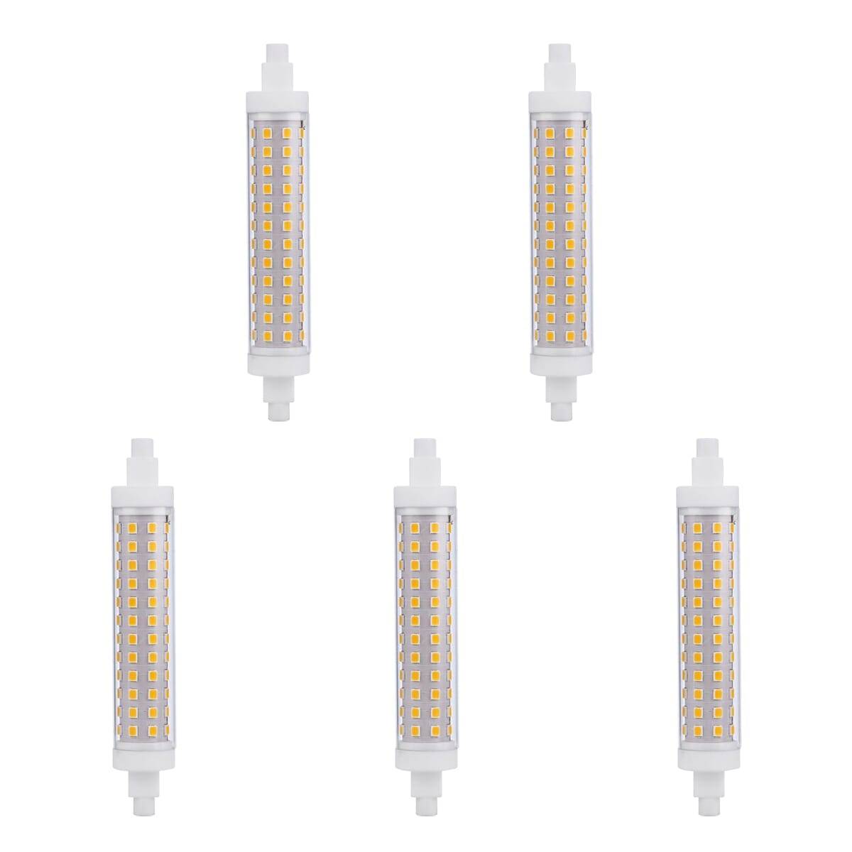 SPL R7s LED Lamp 10W Dimbaar - Neutraal Wit - 1000lm - LED T20 Buislamp - 5 Stuks-0