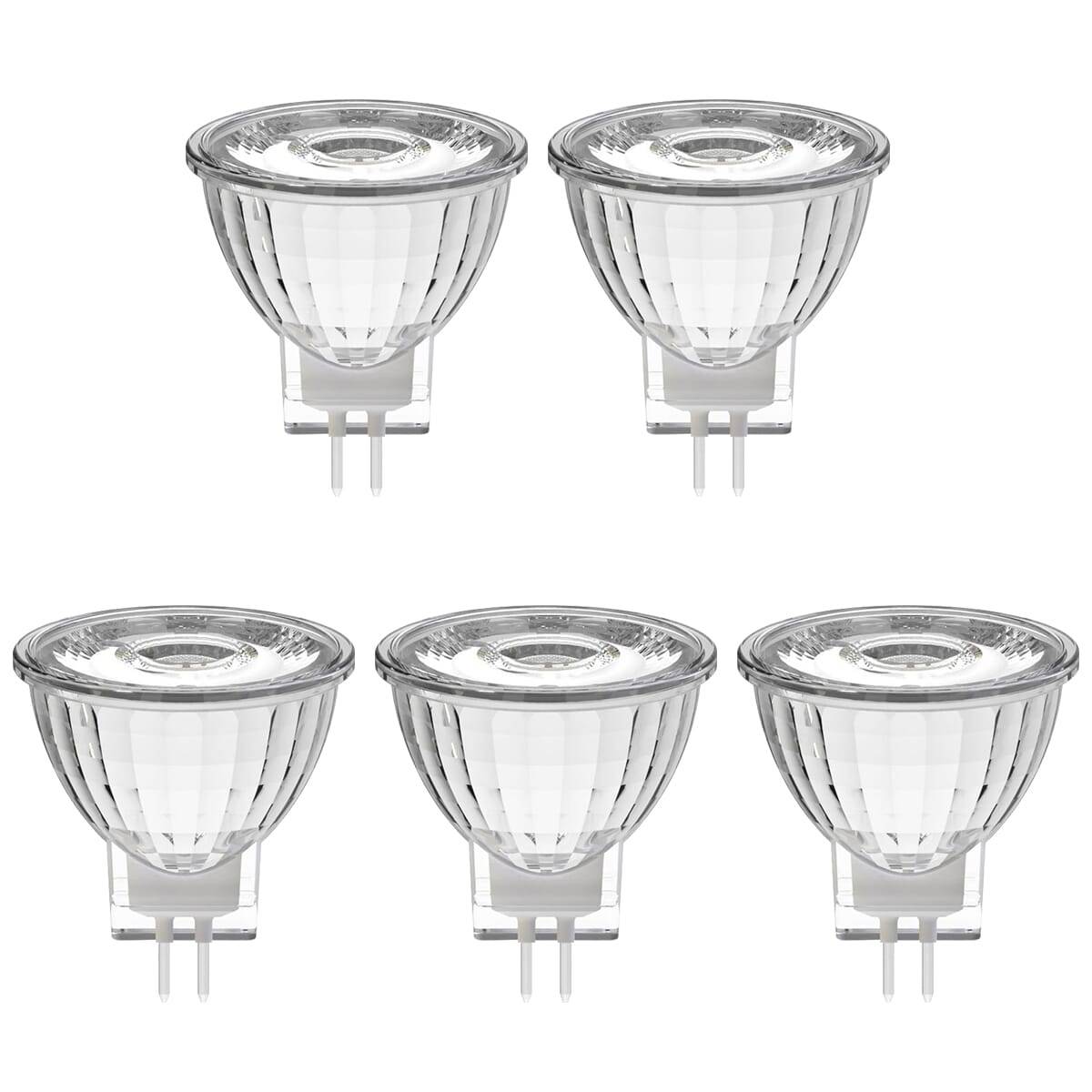 SPL GU4 LED Lamp 4.2W - Warm Wit - 345lm - Led Spot MR11 - Vervangt 40W - 5 Stuks-0
