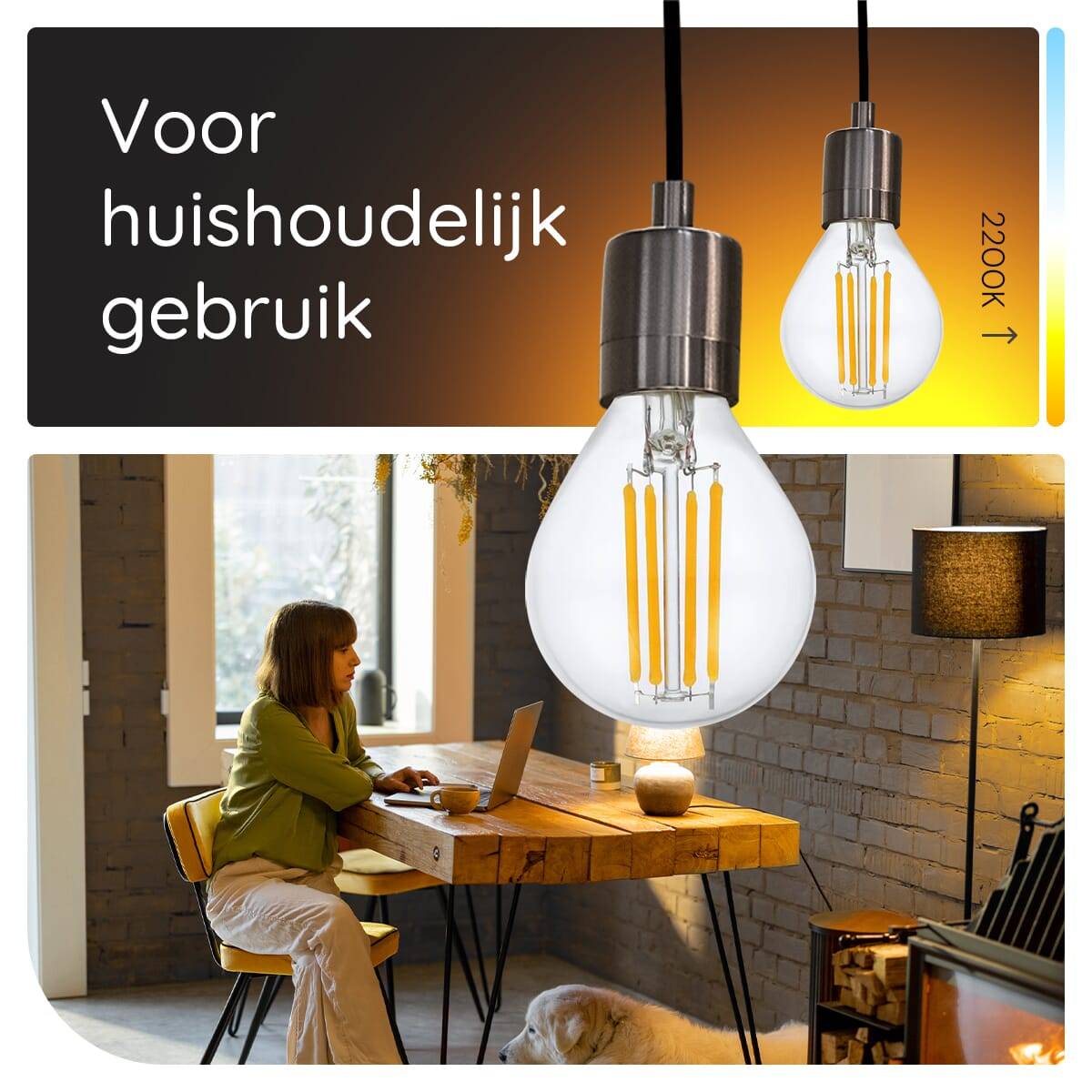 SPL E14 LED Lamp 4W Dimbaar - CRI 90 - Extra Warm Wit - 2200K - LED Filament Globe G45 - Vervangt 28W - 5 Stuks-3
