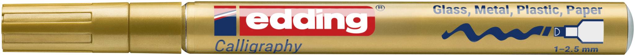 Edding Glanzlackmarker 4-753053 Lakmarker Goud 1 mm, 2.5 mm