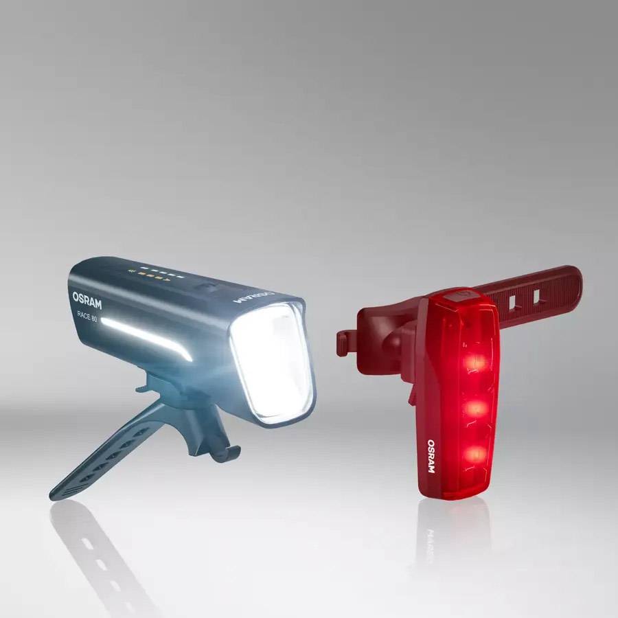 Osram LEDs Bike Race verlichtingsset 80 LUX Oplaadbaar-0