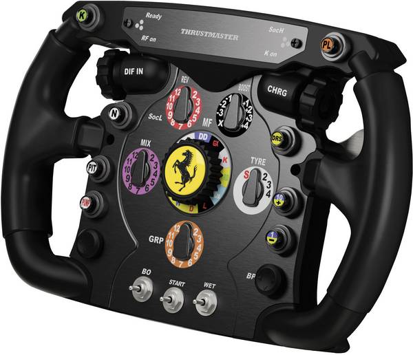 Thrustmaster Ferrari® F1 Wheel Add-On T500 RS Stuurwiel USB PC, PlayStation 5, PlayStation 4, PlayStation 3, Xbox One Zwart