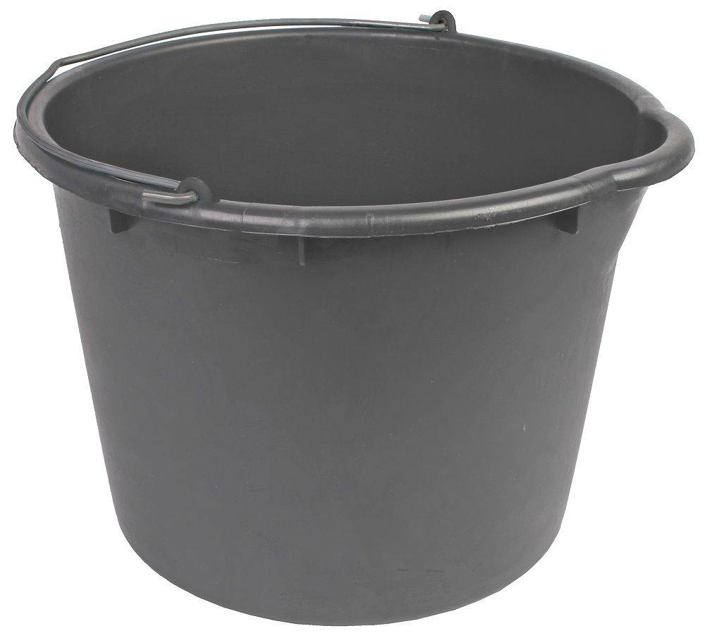 Talen Tools - Bouwemmer - 12L - Grijs-0