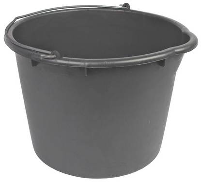 Talen Tools - Bouwemmer - 12L - Grijs