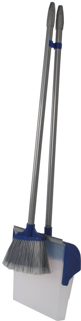Talen Tools - Stoffer en blik - Met lange steel - Inklapbaar - Kliksysteem-0