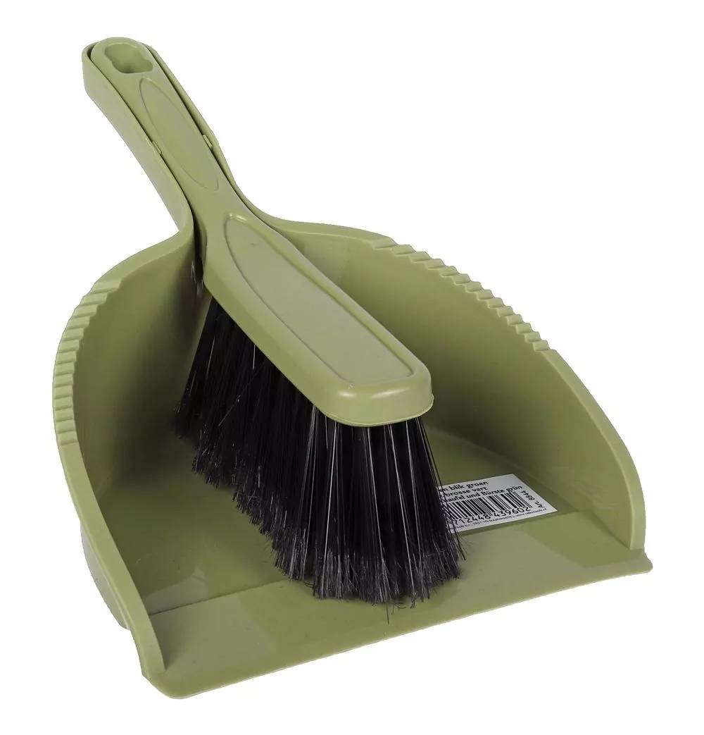 Talen Tools - Stoffer en blik - Groen - Compact - Kliksysteem-1