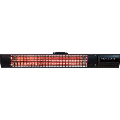 Sunred - Terrasverwarmer - Dark lijn - Zwart - Wand model - Carbon rosé goud technologie - 2500 W –-0