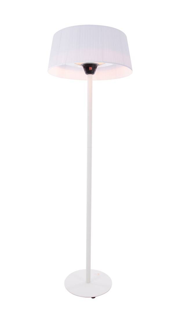 Sunred – COMBIDEAL - Heater & Hoes - Artix - Bright lijn - Wit - Staand model - Terrasverwarmer --1
