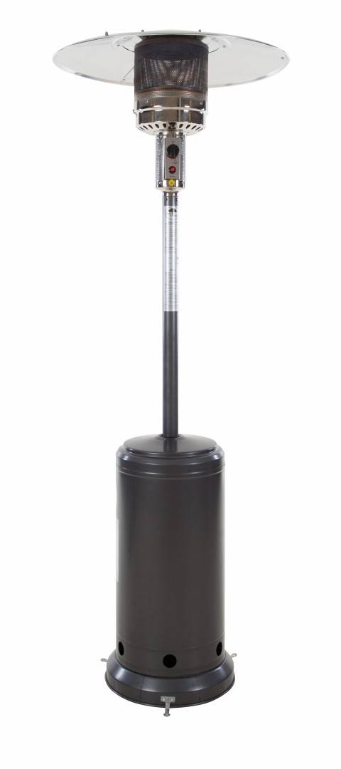 Sunred - COMBIDEAL - Heater & Hoes - Sargas - Gas lijn - Grijs - Staand model - Terrasverwarmer --1