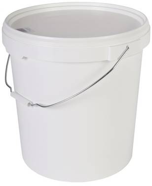 Talen Tools - Emmer - Met deksel - Wit - 30L