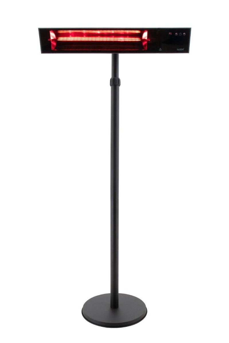 Sunred - Proglax Gastro - Ultra lijn - Zwart - Staand model - Terrasverwarmer - Infraroodstraling --2